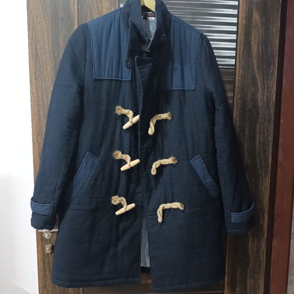 Long light weight warm coat